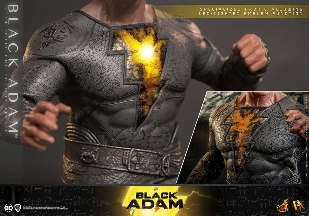 新品未開封 ホットトイズ DX29 ブラックアダム 1/6 Black Adam ( 検 DC ジャスティス リーグ Superman Batman バットマン スーパーマン)_画像4