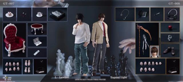 新品未開封GAMETOYS GT-007 008 デスノート Death note 死神 夜 新品未開封GAMETOYS GT-007 008 デスノート Death note 死神 夜