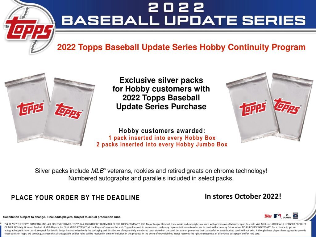 MLB 2022 TOPPS UPDATE SERIES BASEBALL HOBBY シュリンク付き未開封ボックス_画像10