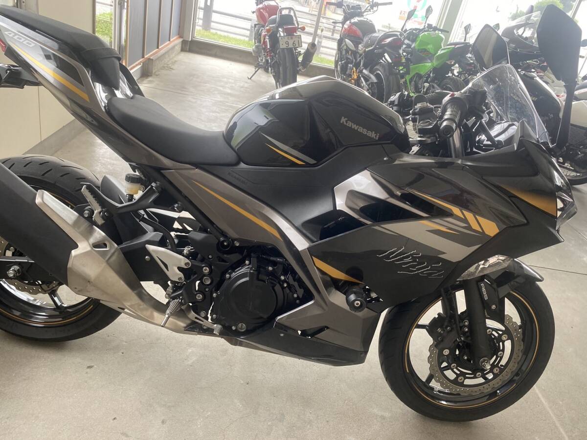 カワサキ Ninja400 EX400G 実働 中古 走行1万キロ未満 R4年式 車検なしの画像2