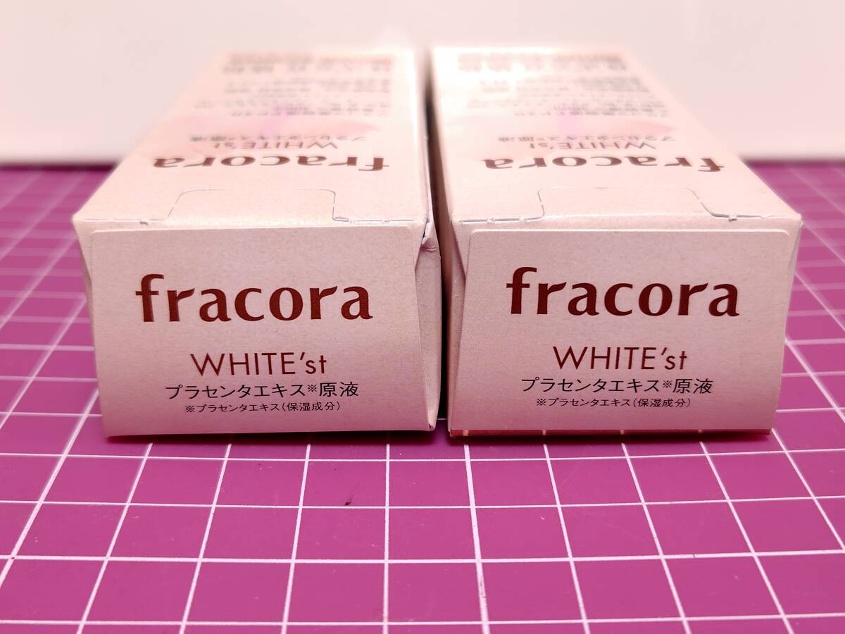 【未開封・2本セット】FRACORA フラコラ プラセンタエキス原液 WHITE'st 30mL_画像5