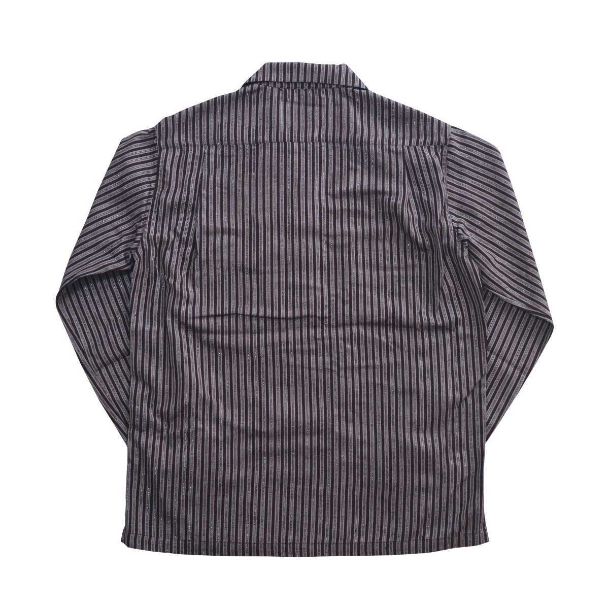シャツ 長袖 メンズ ロカビリーファッション Lame Stripe Italian Shirts サイズL ブランド SAVOY CLOTHING_画像3
