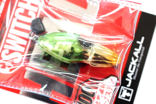 ★ジャッカル TG BINBIN SWITCH HEAD ビンビンスイッチ ヘッド 100ｇ #グリーンゴールド★_画像1