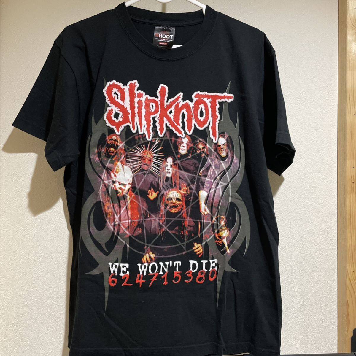 00s 2004 スリップノット バンドtツアーt Slipknot tシャツ_画像1
