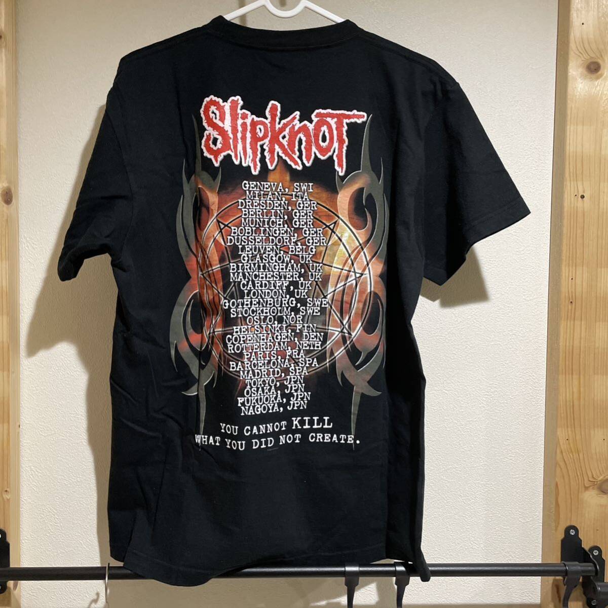 00s 2004 スリップノット バンドtツアーt Slipknot tシャツ_画像8
