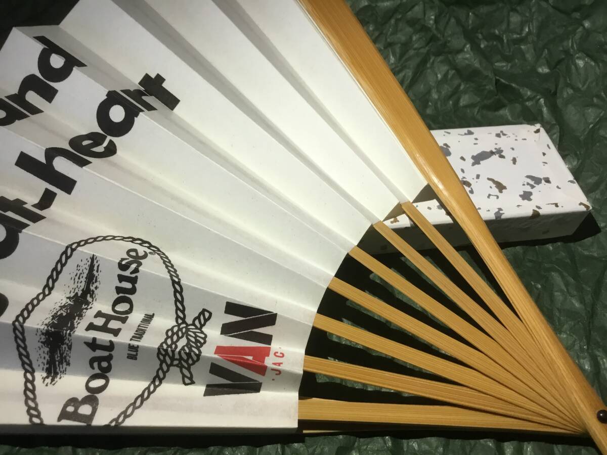  summer ivy! not for sale JAPAN TRADITIONAL VAN JAC BOAT HOUSE collaboration premium fan Van ja Kett / Kent IVY Novelty 