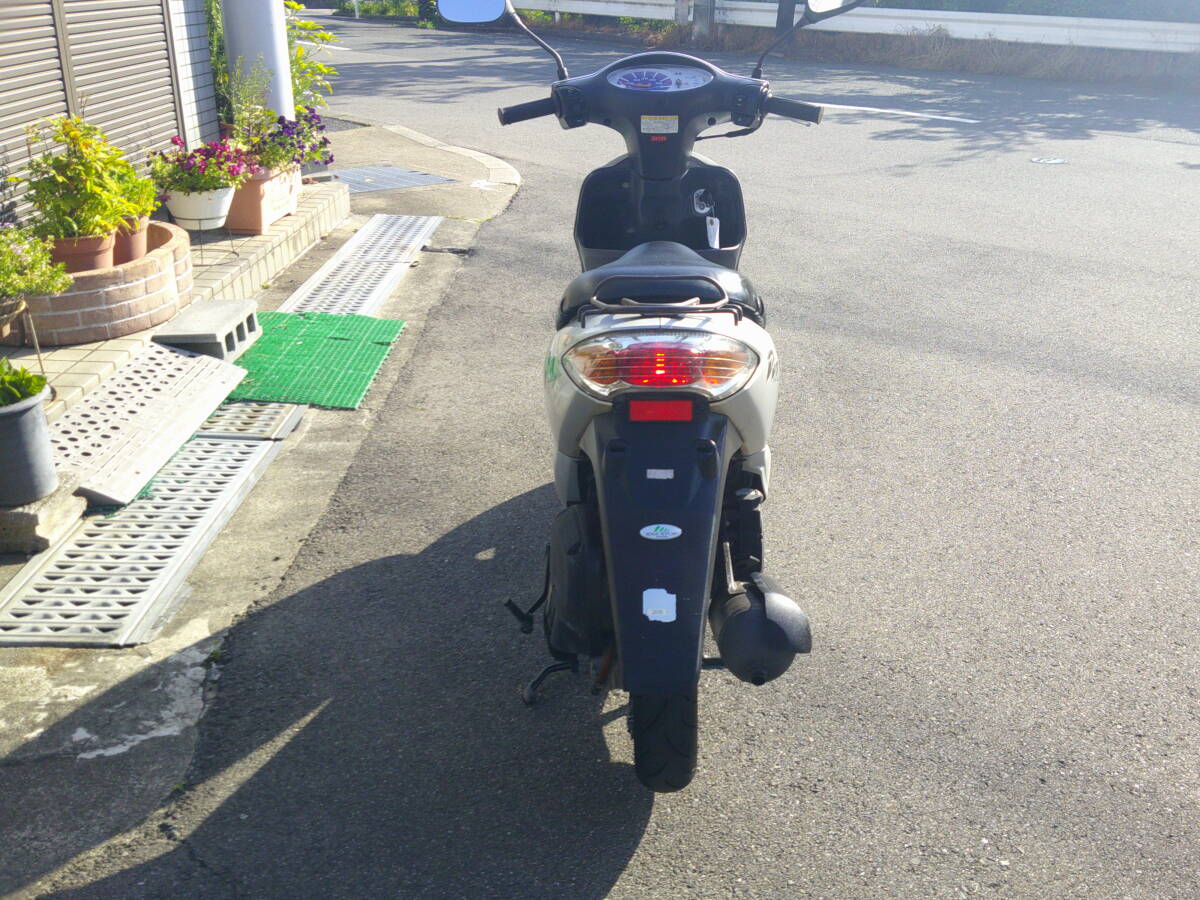 HONDA　4サイクル　　DIO・ディオ・AF5７・キャブ車　実動　現状車両・　京都府城陽市ヨリ　(^_-)-☆カラー　シルバー系_画像4