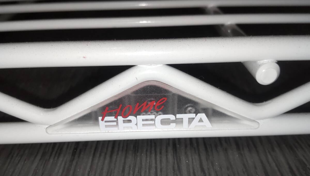 未使用 保管品　home ERECTA　ホームエレクター　ワイヤーシェルフ　750mm×350mm×40ｍｍ　スチールラック　収納棚　ホワイト　３枚セット_画像3