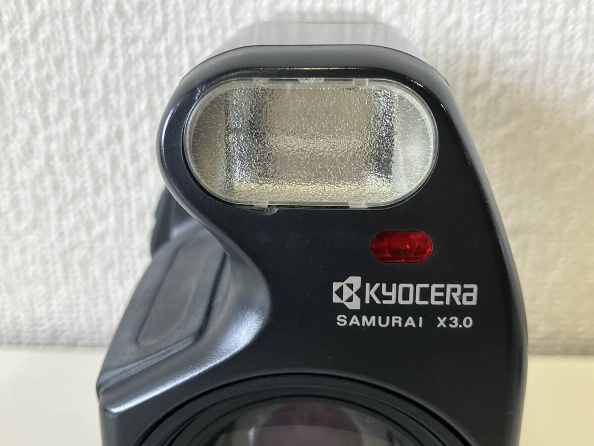 吉斉M201 KYOCERA 京セラ SAMURAI ×3.0 レンズ ｆ＝25㎜-75㎜ 1:3.5-4.3 動作未確認 _画像2