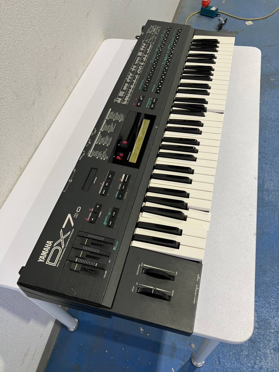 夏玄201 ジャンク品 YAMAHA ヤマハ シンセサイザー DX7 Ⅱ-D デジタルprogrammable Algorithm Synthesizer 名機 鍵盤楽器 音楽機材 現状品の画像7