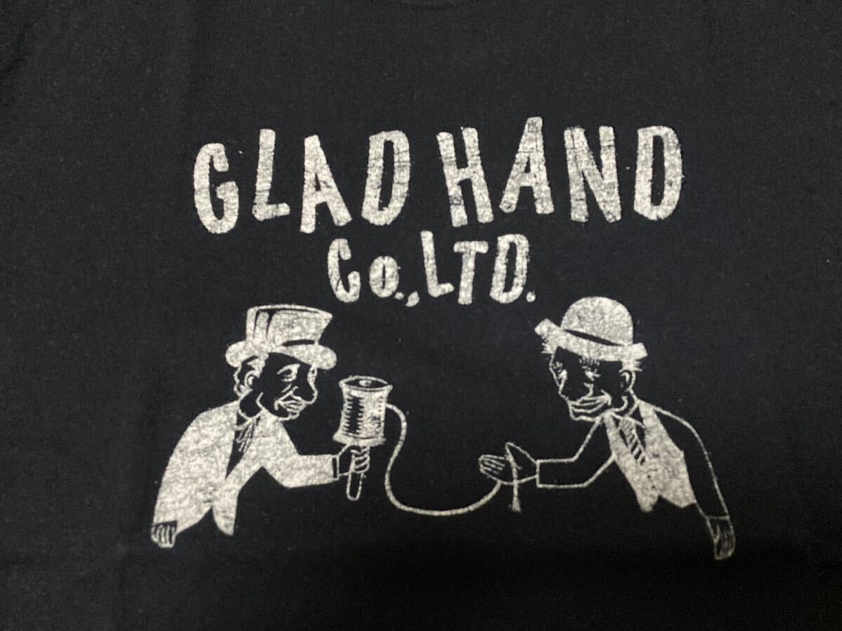GLAD HAND Tシャツ Ｍサイズ グラッドハンド ブラック_画像1