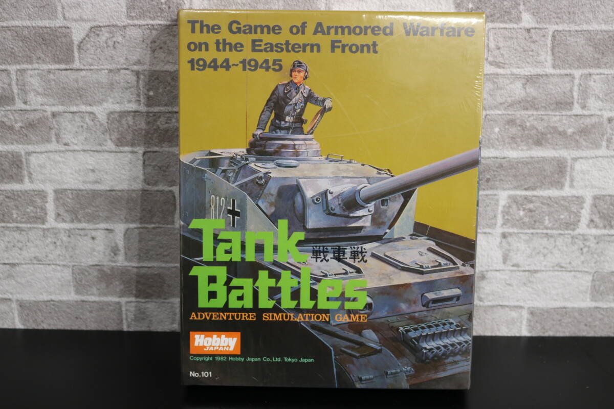 usF-135/TankBattles/ADVENTURE SIMULATION GAME/1944～1945/戦車戦/ボードゲーム/タンクバトル/ホビージャパン/未開封/保管品_画像1