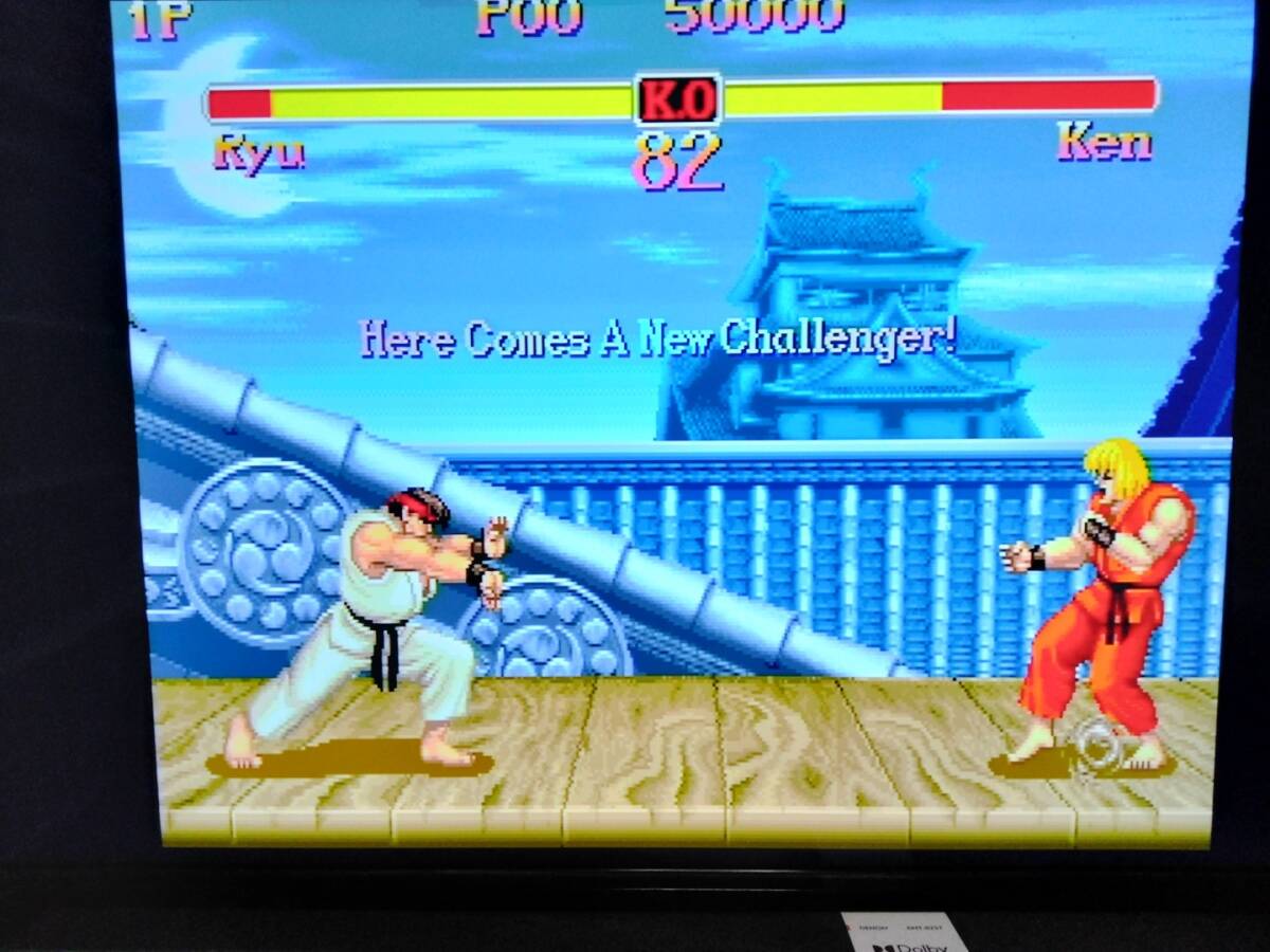 『スーパーストリートファイターII』（Super Street Fighter II The New Challenger） CPS2　アーケードゲーム基板　カプコン　CAPCOM_追加画像：ゲーム画面