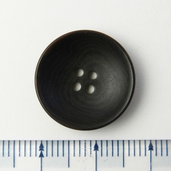 [10個入]こげ茶色系ナット調ボタン/18mm/4穴/コート袖口やカーディガンに最適-EXPS712-18-DBR-198_画像2