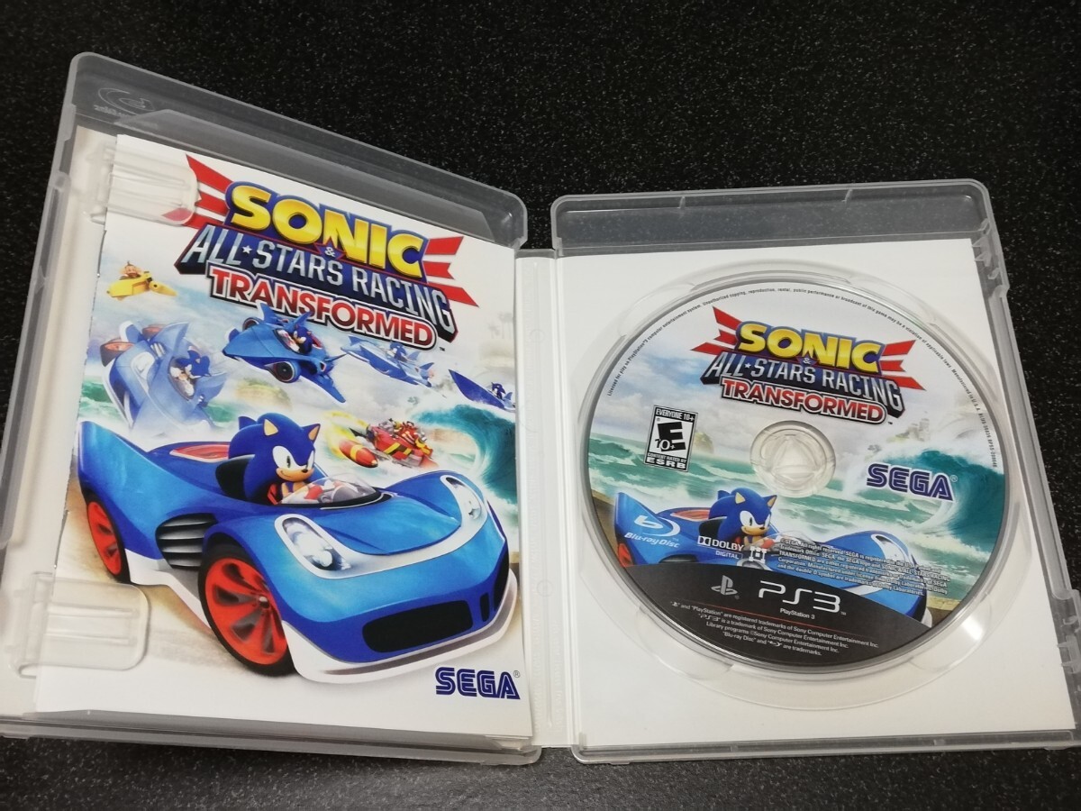 ■即決■PS3ソフト 海外版「SONIC & ALL STARS RACING TRANSFORMED」■_画像6