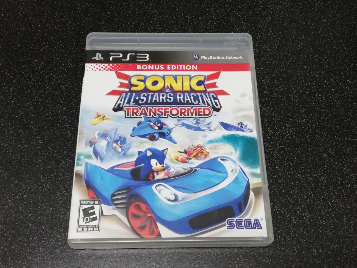 ■即決■PS3ソフト 海外版「SONIC & ALL STARS RACING TRANSFORMED」■_画像1