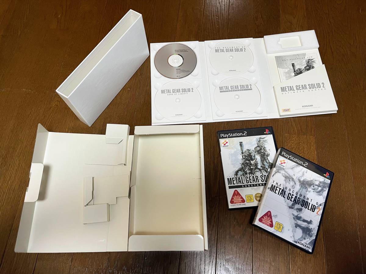 MGS3 ＋ MGS2 プレミアムパッケージ METAL GEAR SOLID  PREMIUM PACKAGE ＋ MGS2SUBSTANCE ULTIMATE SORTERの画像3