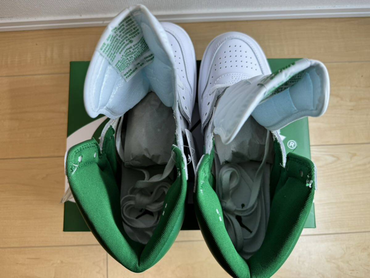 Nike Jordan Air Ship SP Pine Green 26.5cm DX4976-103 緑 ホワイト スニーカー_画像7