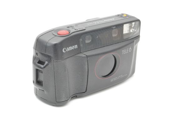 【美品　動作品】Canon Autoboy TELE6 38/80mm f3.5/5.6　コンパクトフィルムカメラ　ケース付き（別メーカーおまけ）_画像4