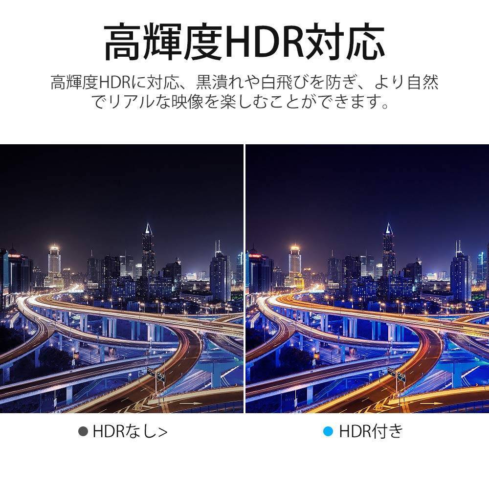 HDMIセレクター 5入力1出力 リモコン付き