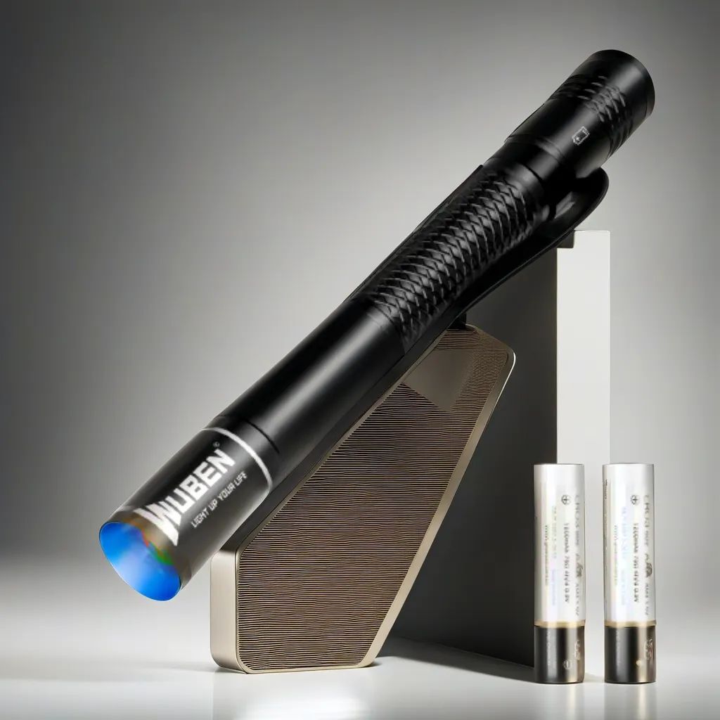 使いやすい UV365nm懐中電灯 ブラックライト 小型 軽量 防水 850mW