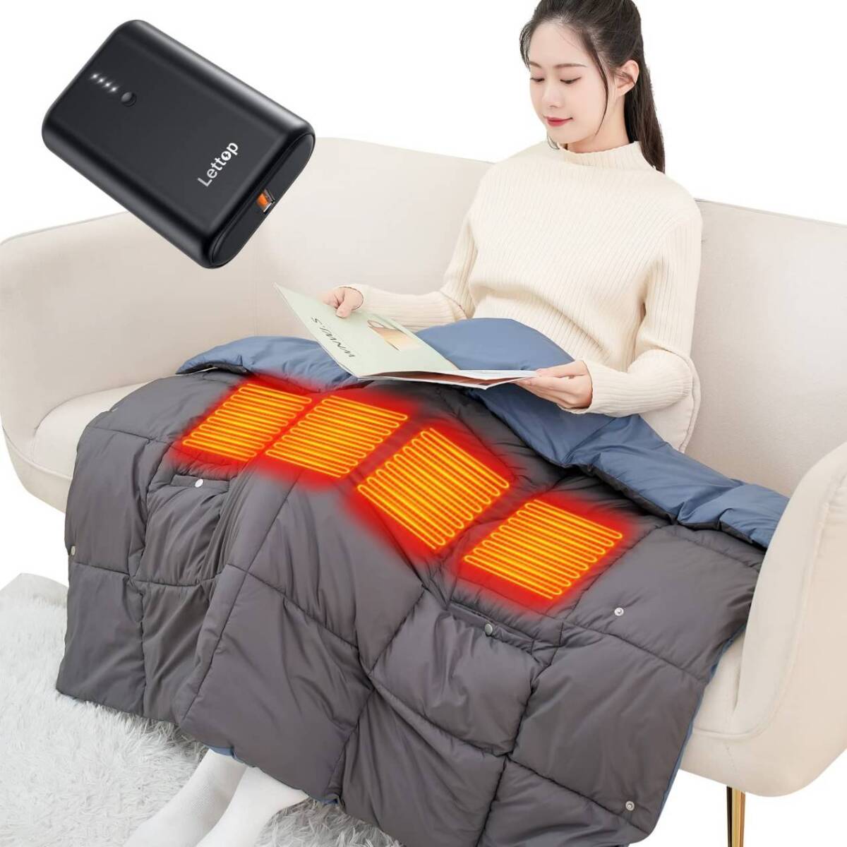  comfortable .. umbrella . hand . inserting for!USB supply of electricity. 5WAY immediately . electric blanket 