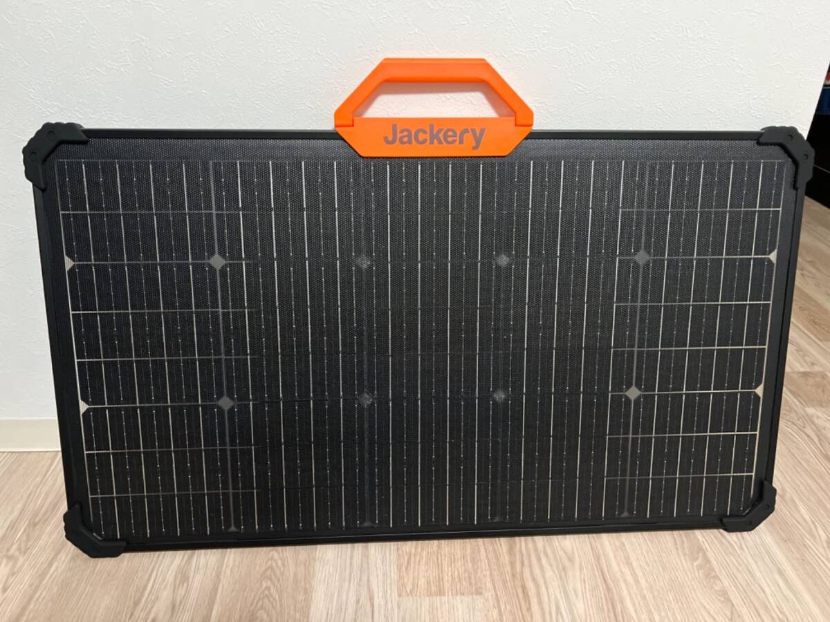 ☆ソーラーパネル 両面発電 太陽光パネル 80W ソーラーチャージャー _画像1