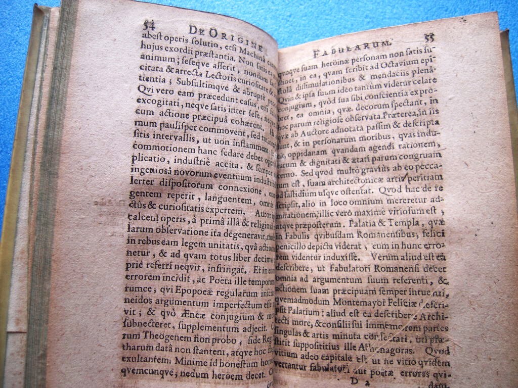 「17世紀本！ラテン語版 ピエール・ダニエル・ユエ『ロマン起源論 Liber de origine fabularum romanensium』1683」_画像8