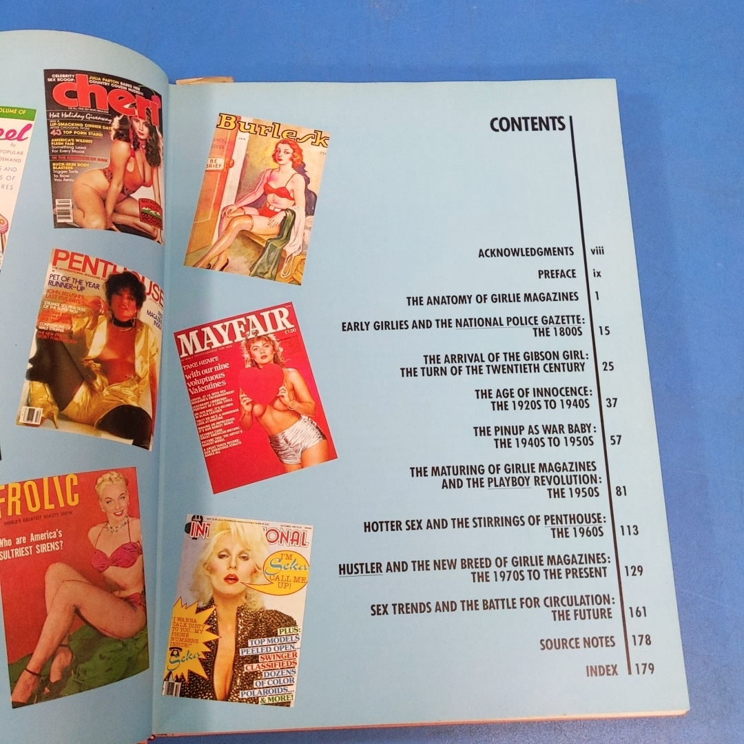 「ヌード雑誌の歴史 1984 The Illustrated History of Girlie Magazines: From National Police Gazette to the Present Mark Gabor Harmon
