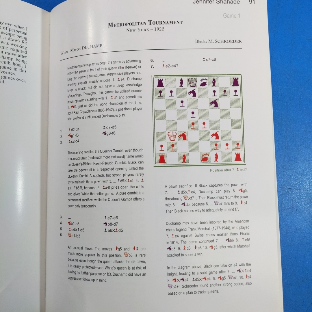 「デュシャン チェスの芸術 2009 Marcel Duchamp The Art of Chess Francis M.Naumann,Bradley Bailey with game analysis by Jennifer Shaの画像5