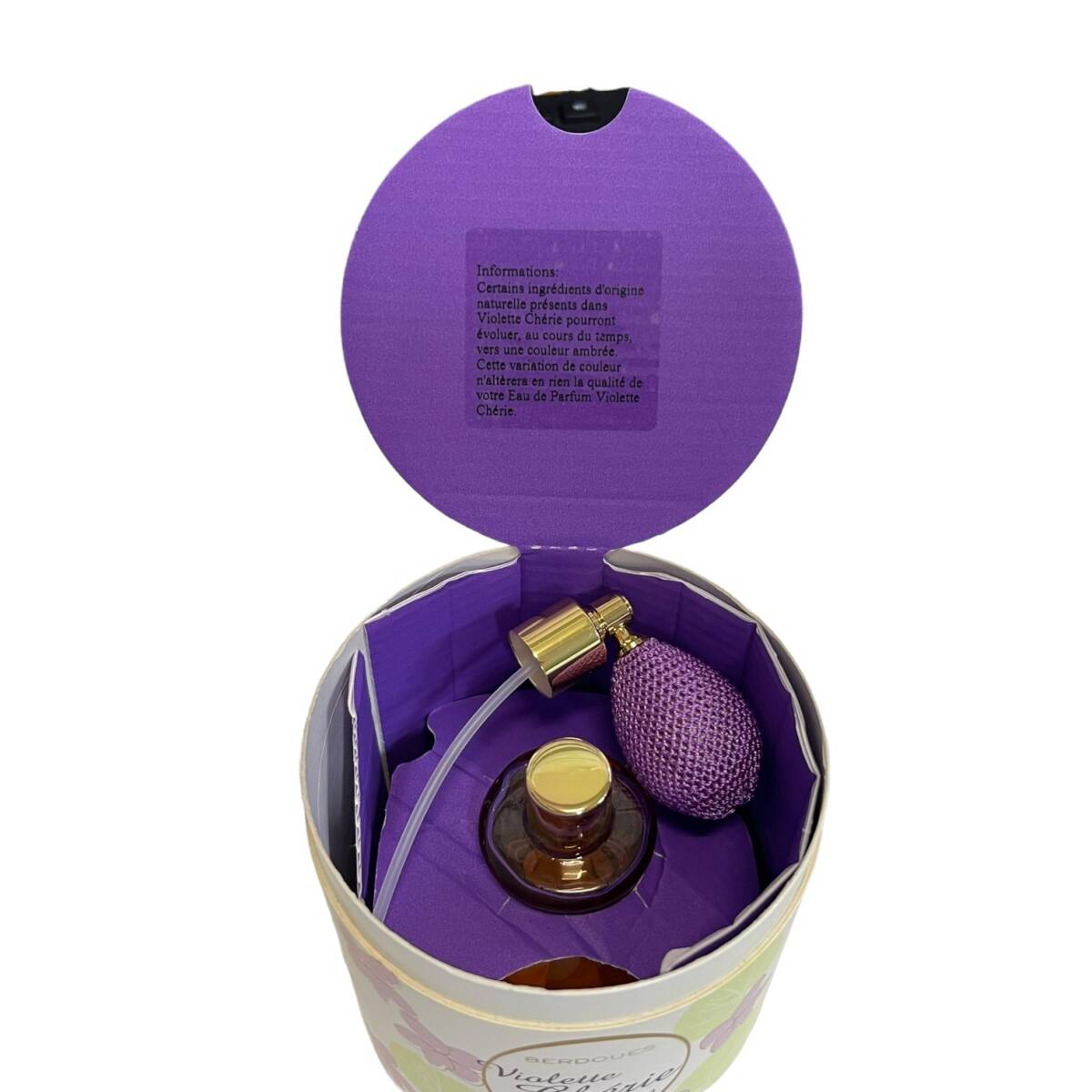 【未使用】BERDOUES ヴィオレット・シェリー オードパルファン 香水 フレグランス 80ml レディースフレグランス L63542RDの画像4