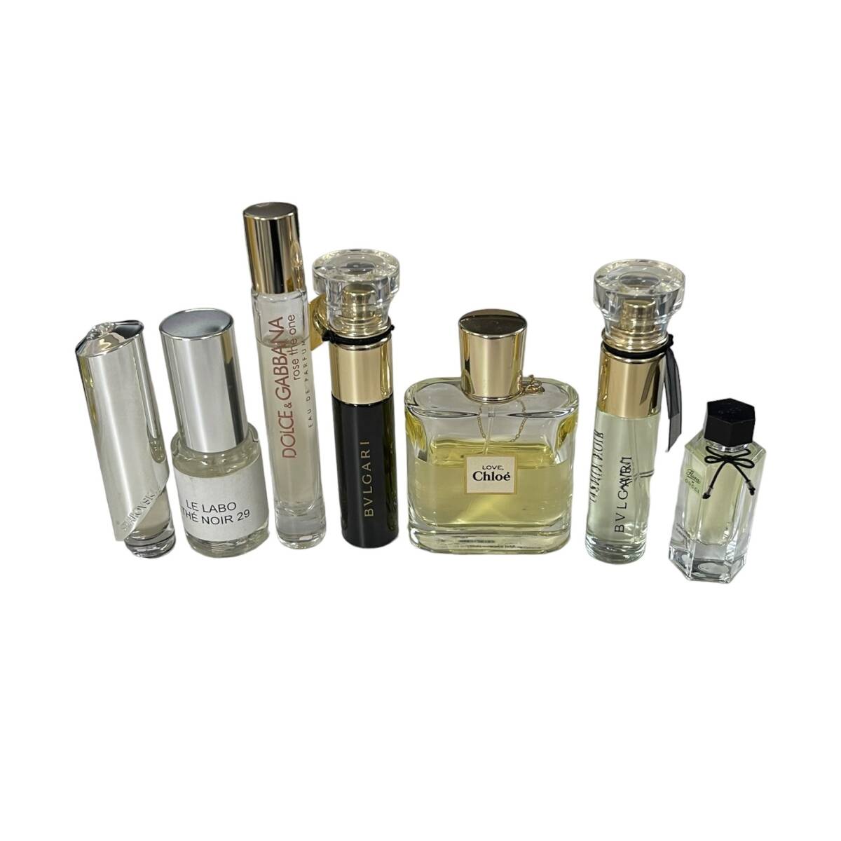 [ secondhand goods ] Rav Chloe o- floral o-doto crack 30ml GUCCI BVLGARI other brand Mini perfume 7 piece summarize kyA8951RD