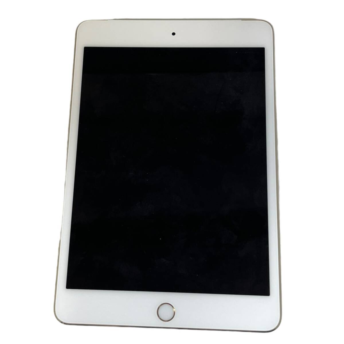 【中古品】初期化済 Apple iPad mini4 ゴールド 16GB MK712J/A Wi-Fi+Cellular SIMフリー ソフトバンク 判定:〇 箱無し L64383RLの画像4