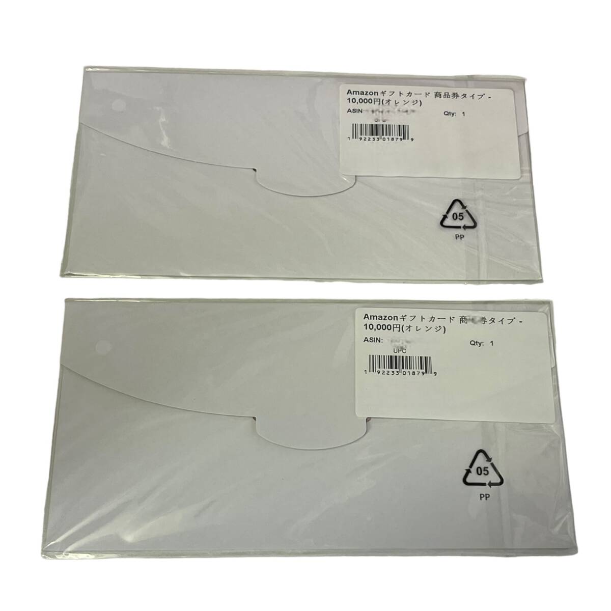 [ не использовался ] Amazon подарок карта товар талон модель 10000 иен x2 листов всего :20000 иен Amazon товар талон L64870RF