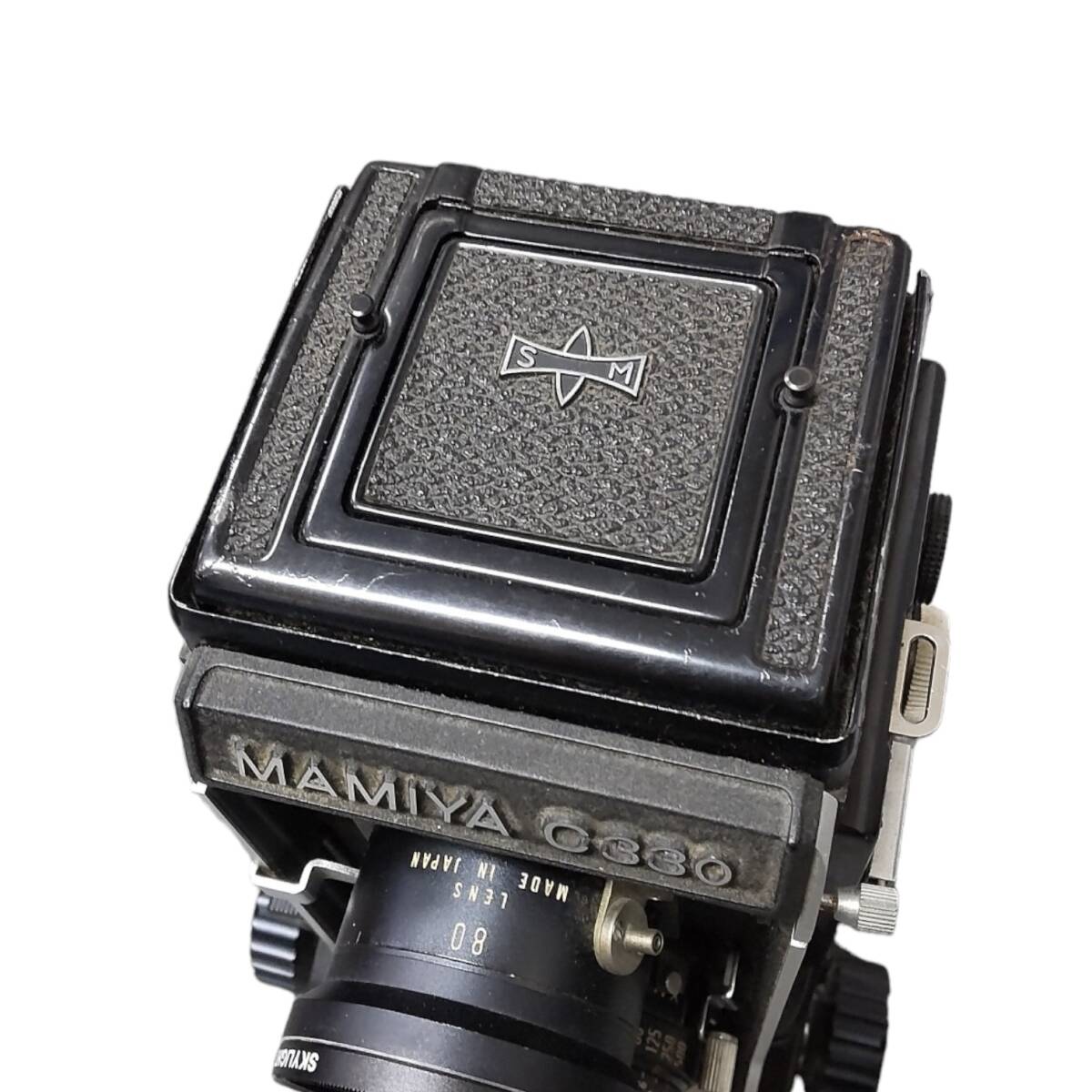 【中古品】Mamiya マミヤ C330 Professional MAMIYA-SEIKOR DS 2.8 F80mm 二眼レフ フィルムカメラ L62846RE_画像5