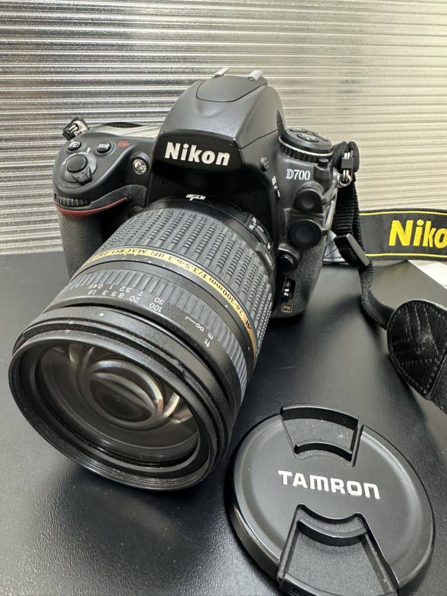 【大黒屋】Nikon デジタル一眼レフカメラ D700 ボデ・レンズ　タムロン AF28-300mm F3.5-6.3 LD Di ASPHERICAL IF MACRO 中古　現状品_画像1