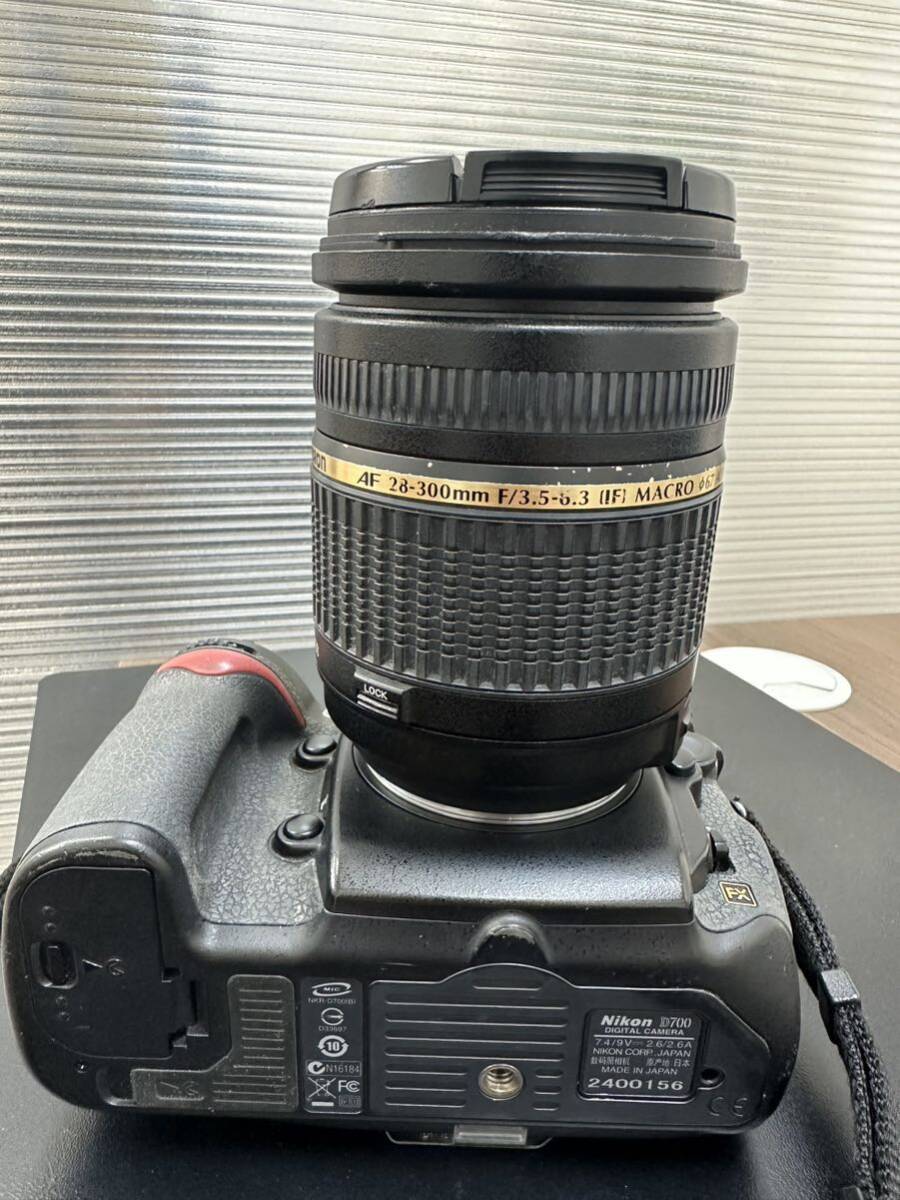 【大黒屋】Nikon デジタル一眼レフカメラ D700 ボデ・レンズ　タムロン AF28-300mm F3.5-6.3 LD Di ASPHERICAL IF MACRO 中古　現状品_画像7