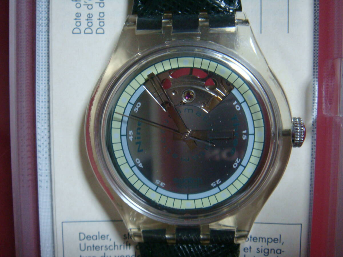 スウォッチ swatch 機械式腕時計メンズ_画像1