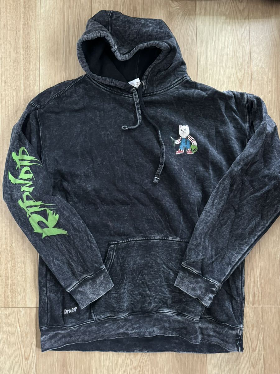 ripndip スウェット パーカー L hoodie_画像2