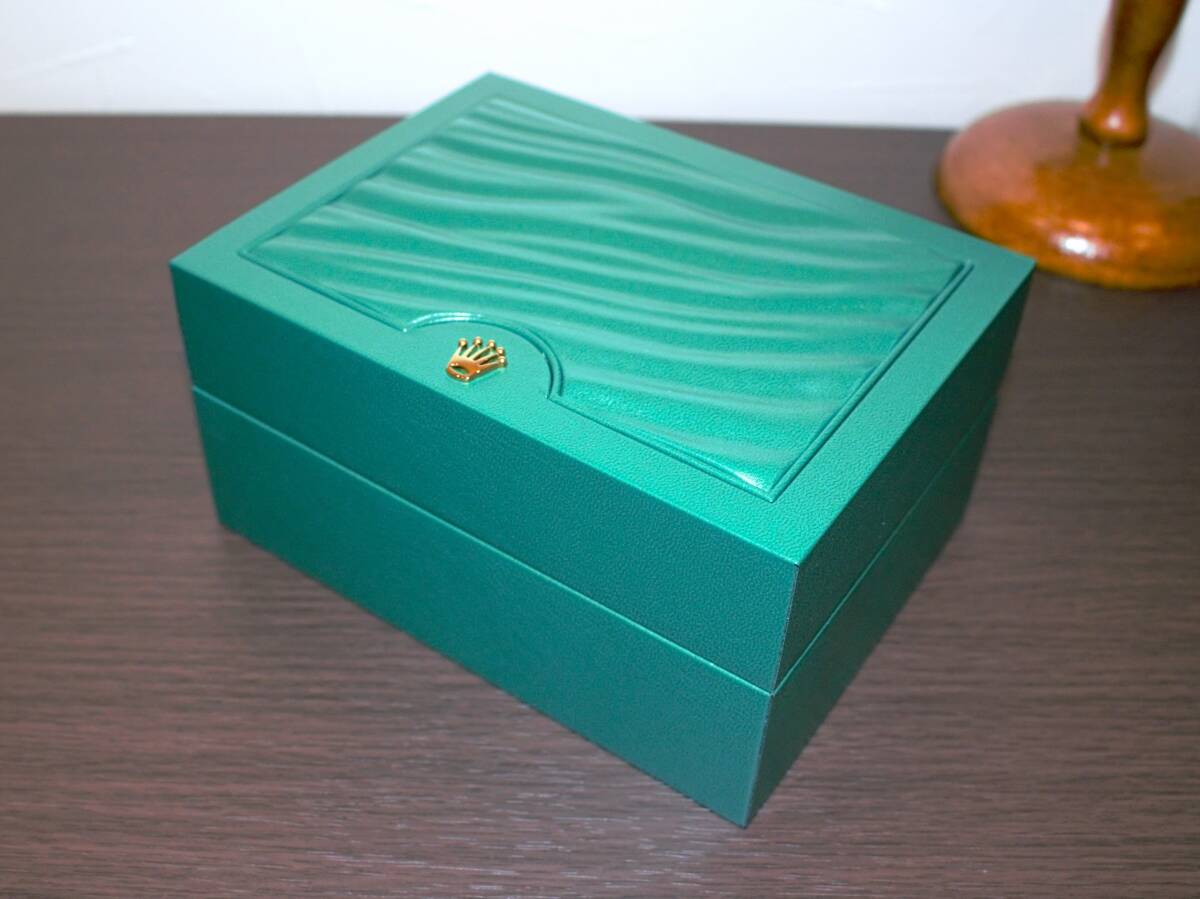 *BOX*1 jpy ~*ROLEX Rolex [ original present goods ]* inside box outer box green BOX*DATEJUST booklet attaching [VRB-89]