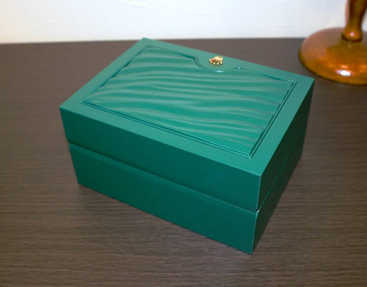 *BOX*1 jpy ~*ROLEX Rolex [ original present goods ]* inside box outer box green BOX*DATEJUST booklet attaching [VRB-89]