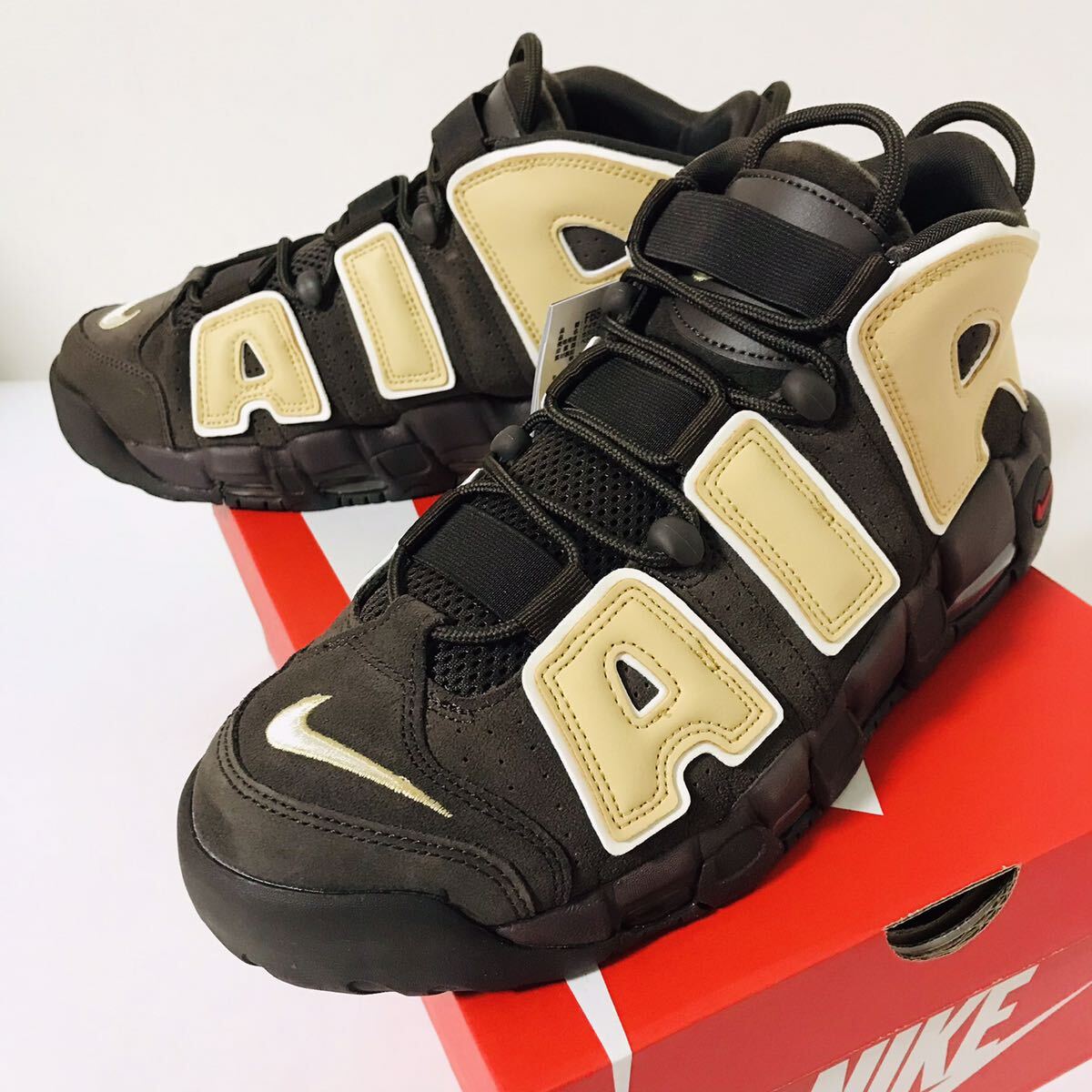 ★売切★NIKE AIR MORE UPTEMPO'96“バロックブラウン”US11.5新品国内正規★ダンクジョーダンモアアップテンポモアテン_画像10