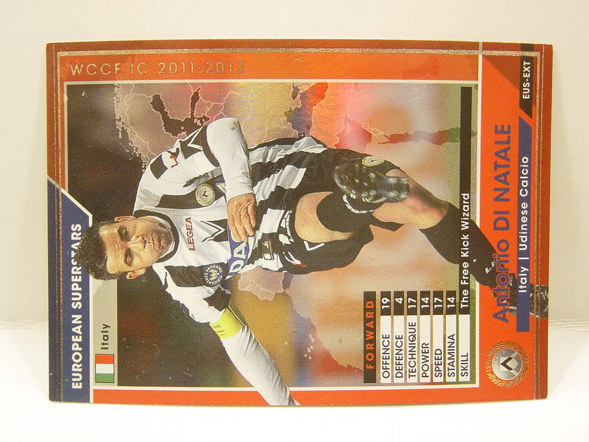 ■ WCCF 2011-2012 EUS-EXT ディ・ナターレ　Antonio Di Natale 1977 Italy　No.10 Udinese Calcio 11-12 Extra Card_画像2