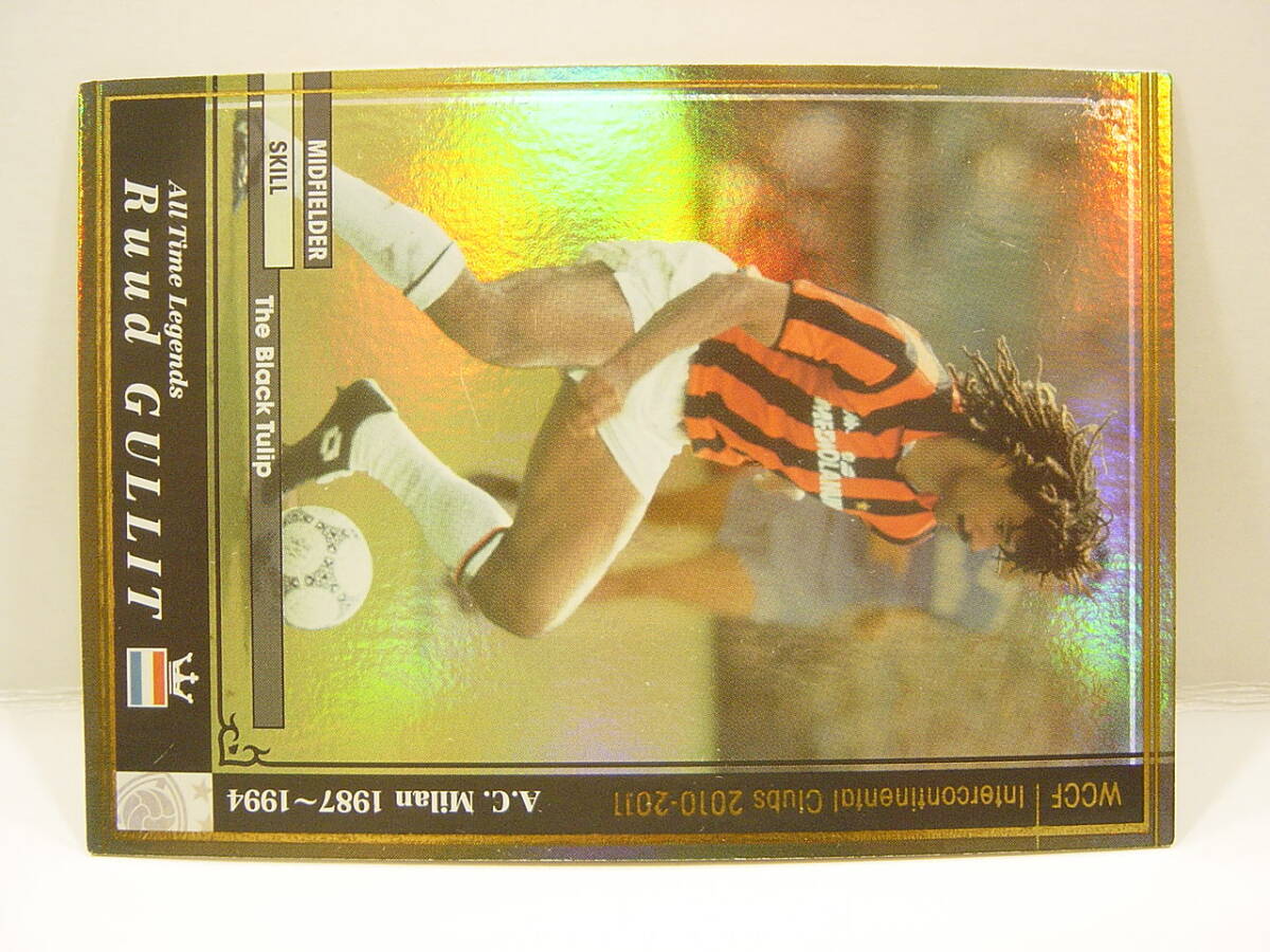 Panini WCCF 2010-2011 ATLE ルート・フリット　Ruud Gullit 1962 Dutch Holland　AC Milan 1987-1994 All Time Legends_画像3