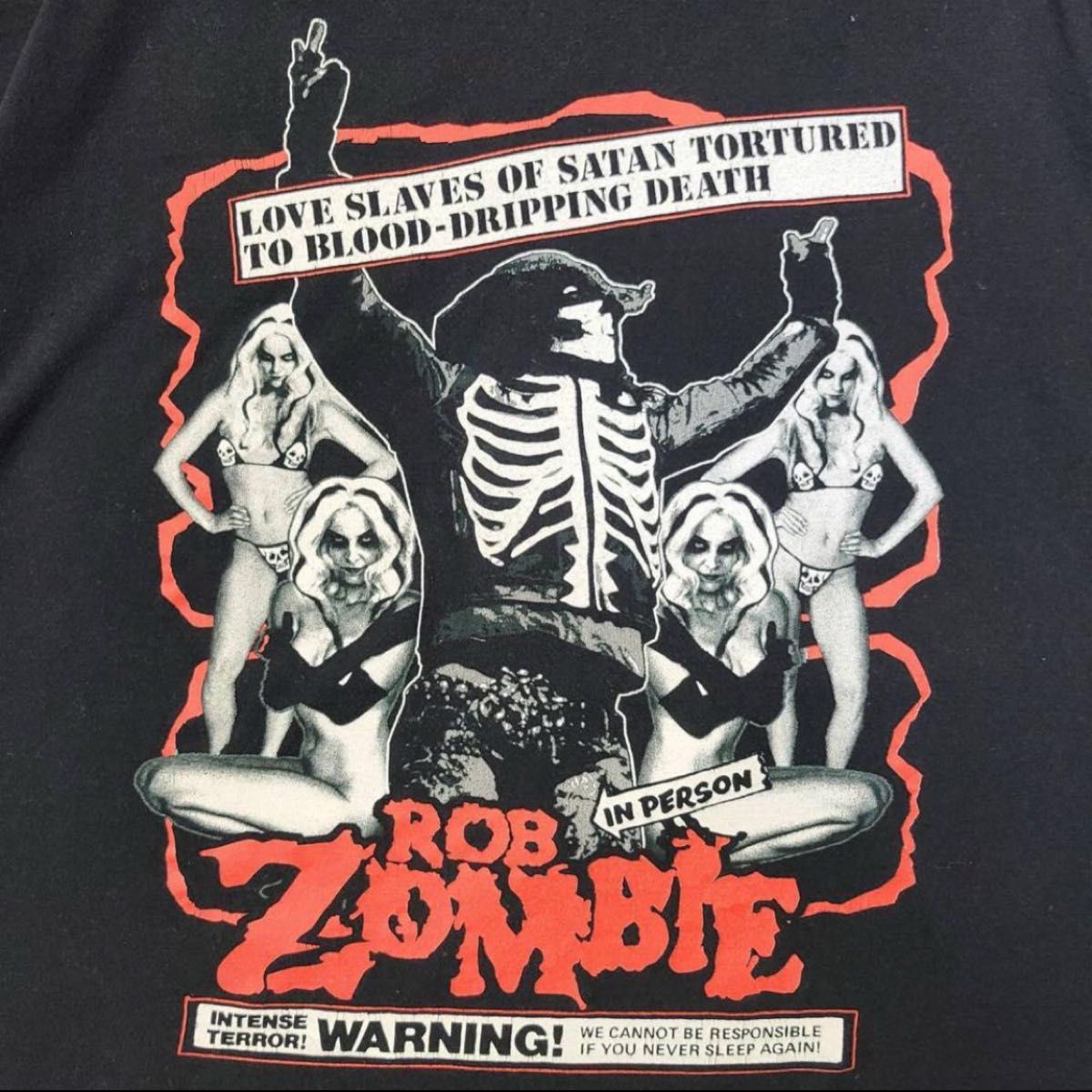 00s Rob Zombie ロブゾンビ バンドTシャツ バンT Y2K