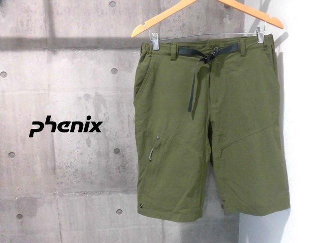 phenix フェニックス PH412SP22 Breezy Short Pants 4wayストレッチ ショートパンツ L/アウトドア ショーツ/オリーブ/メンズ_画像1