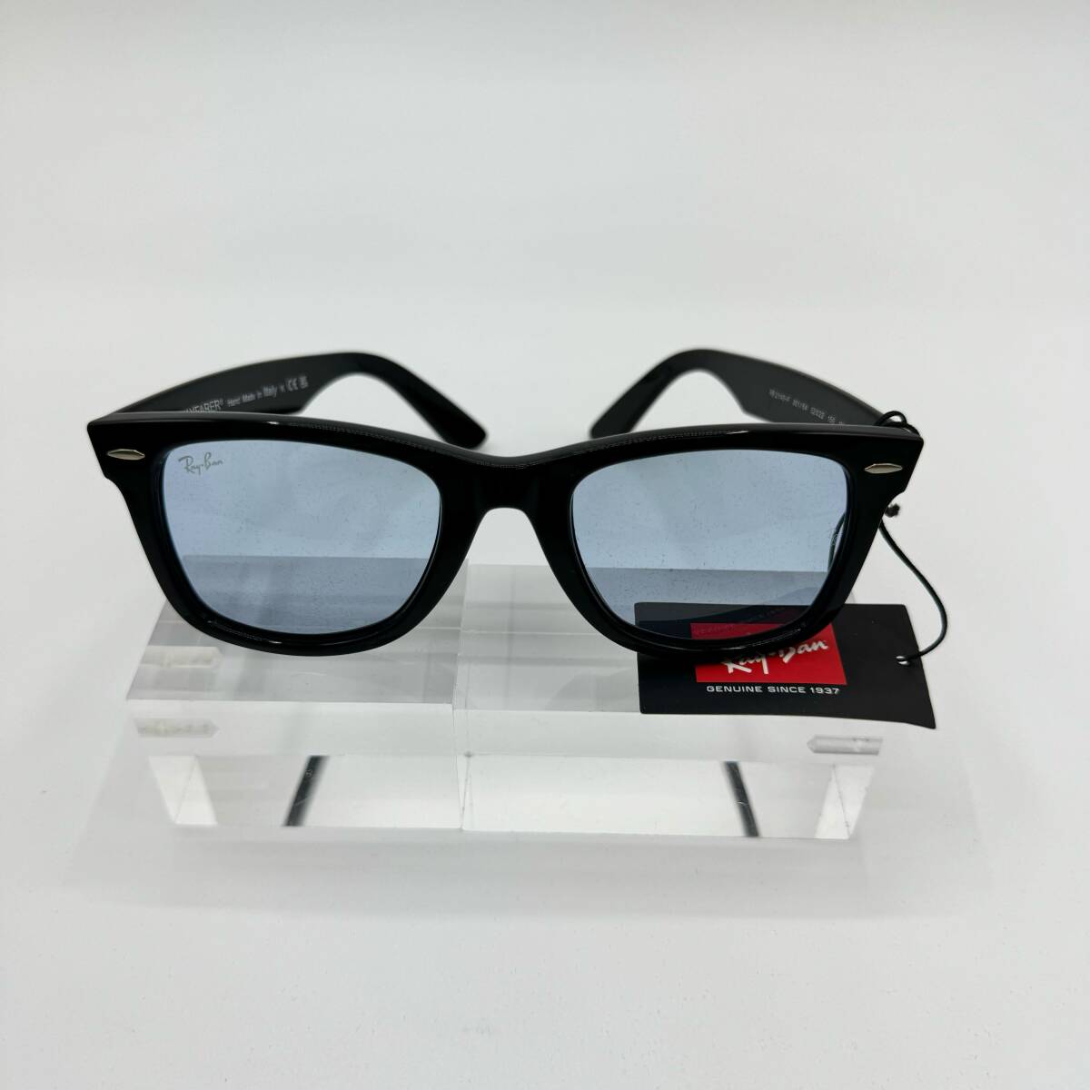 未使用品☆付属品完備 RayBan レイバン サングラス WAYFARER ウェイファーラー RB2140F 901/64 52□22 150 1N 木村拓哉 キムタク 4861の画像2