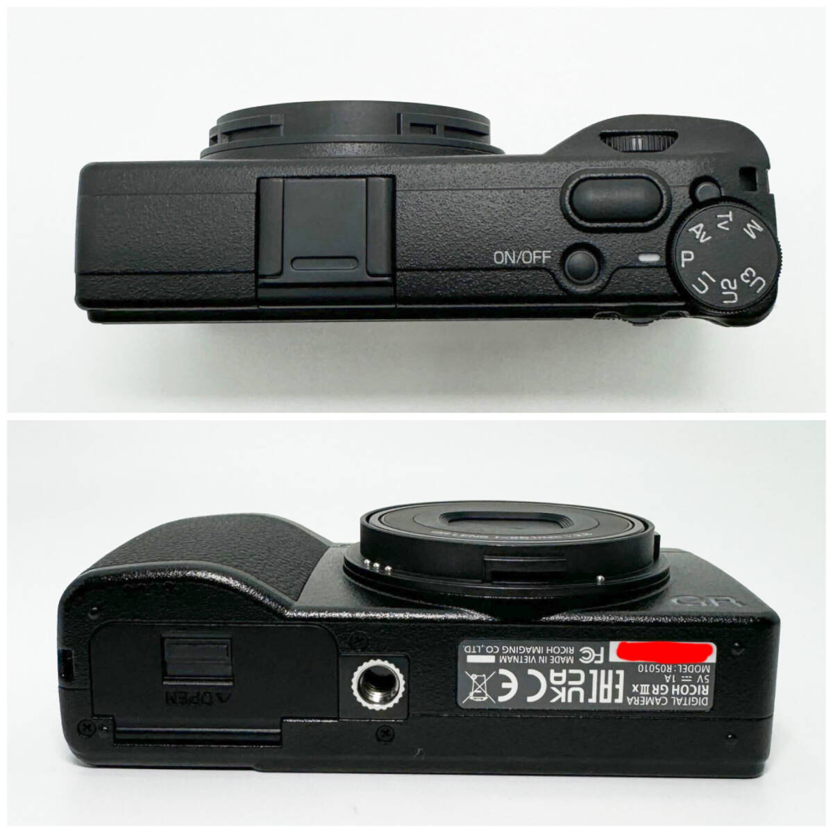 ◆美品 付属品完備 動作確認済み◆ リコー RICOH GR IIIx 3X コンパクト デジタルカメラ コンデジ JJC キャップ付き 【4834】_画像6