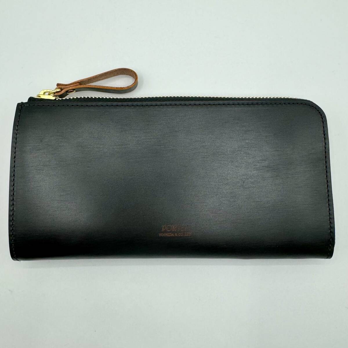 未使用品☆定価4万 PORTER ポーター FILM LONG WALLET フィルム ロングウォレット 長財布 ブラック 黒 187 01347 付属品完備 【4960】_画像2