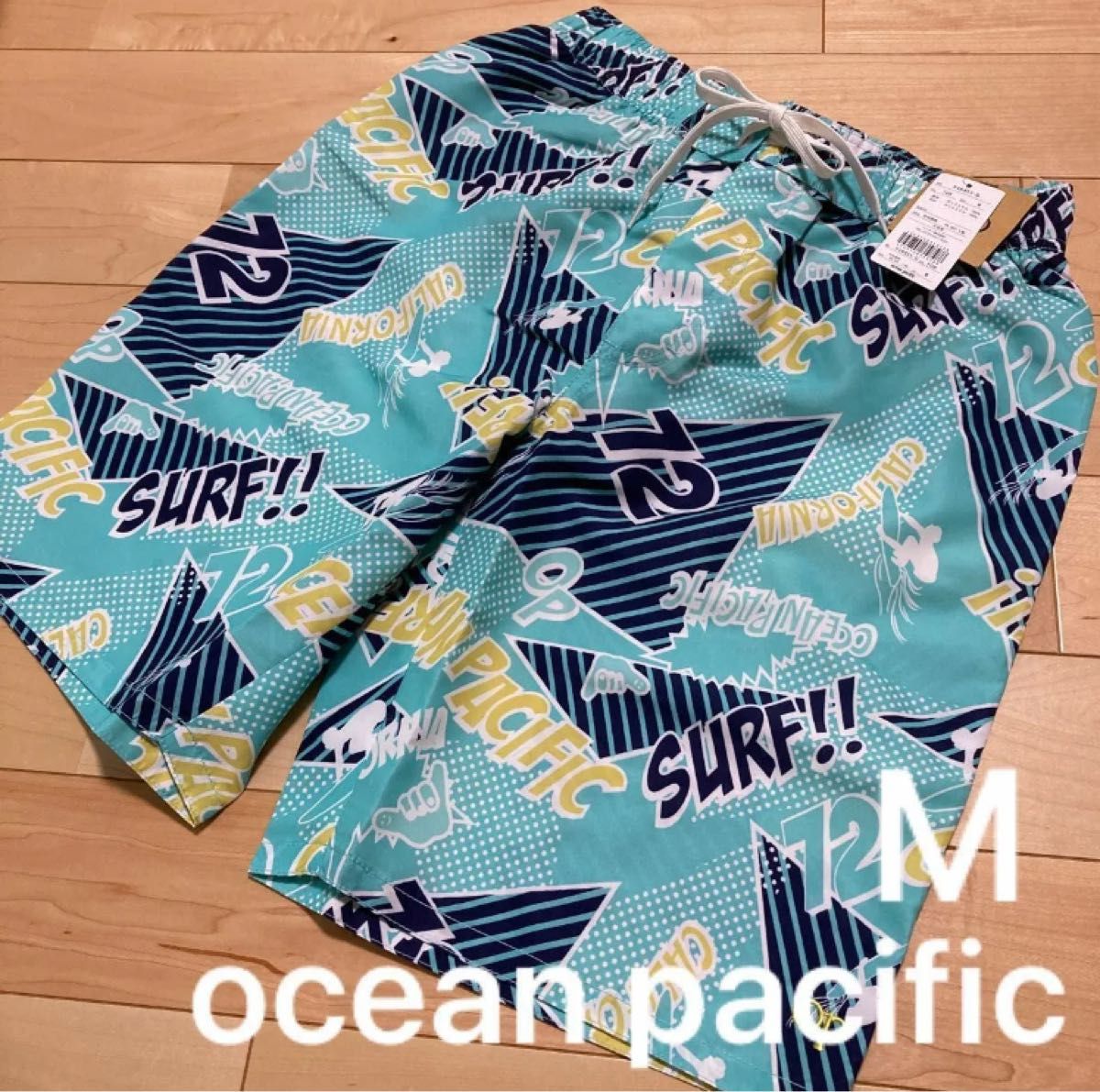 ocean pacific 水着　M   ターコイズ